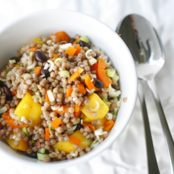 Couscous, Mango and Bean Salad
