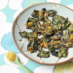 Garlic Kale Chips