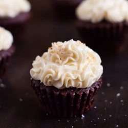 Mocha Coconut Cupcakes