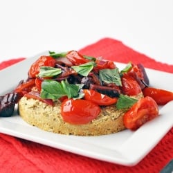 Caramelized Onion Oat Bake