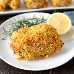 Rosemary-Lemon Oven-Fried Chicken
