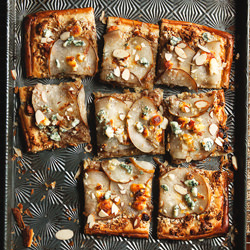 Pear and Blue Cheese Tart