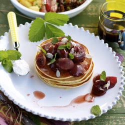 Ricotta & Almond Pancakes