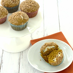 Pumpkin Cream Cheese Muffins