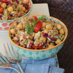 Country Salad with Barley