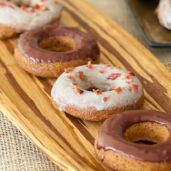 Spiced Pumpkin Doughnuts
