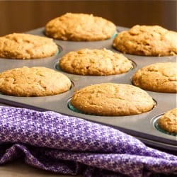 Cinnamon Swirl Pumpkin Muffins