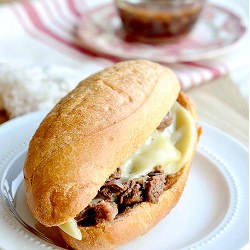 Slow Cooker French Dip Sandwiches