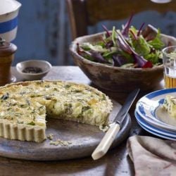 Crab and Cheddar Tart