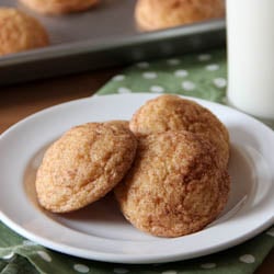 Pumpkin Snickerdoodle Cookies
