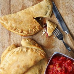 Muffuletta Calzones