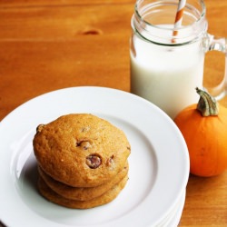 Pumpkin Chocolate Chip Cookies