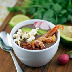 Fiery Black Bean Soup