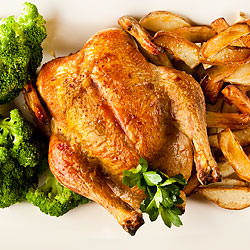 Easy and Quick Roast Chicken