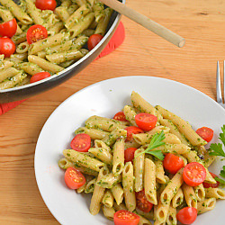 Caprese Pasta Skillet