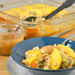 Peach Baked Oatmeal