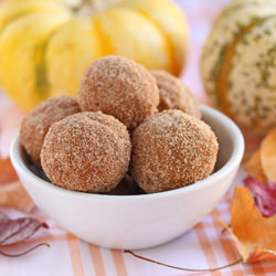 Pumpkin Donut Holes