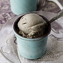 Black Sesame (Mochi) Ice Cream