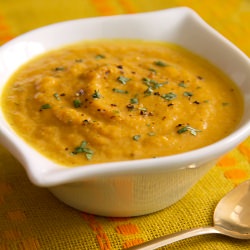 Carrot & Coriander Root Soup