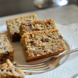 Oatmeal Banana Chocolate Chip Cake