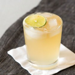 Dark and Stormy Cocktail