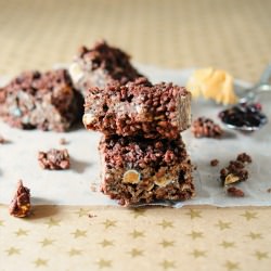PB&J Chocolate Krispies