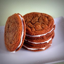 Gingersnap Cookies & Lime Filling