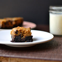 Pumpkin Cookie Brownies
