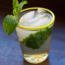 Chocolate Chili, Mint & Vodka Fizz