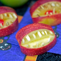 Halloween Apple Teeth