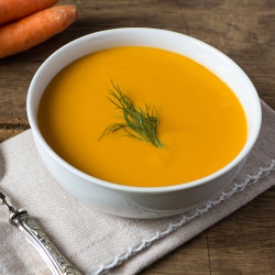 Potato Carrot Soup with Dill