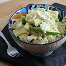 Broccoli Cauliflower Quinoa Salad