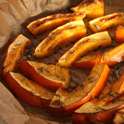 Trout and Roasted Pumpkin