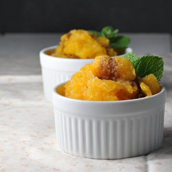 Sweet and Sour Orange Sorbet