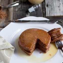 Healthified Chocolate Pancakes