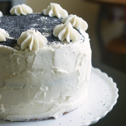 Spiced Poppy Seed Cake