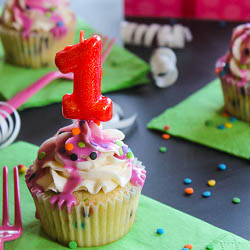 Cake Batter Cupcakes