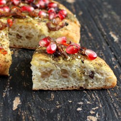 Quinoa and Olive Zaatar Focaccia