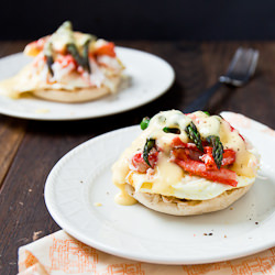 Eggs Oscar with King Crab