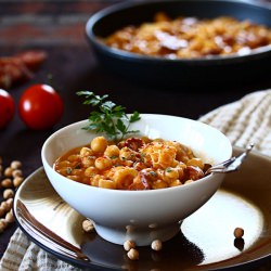 Chickpeas with Tripe Stew