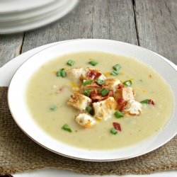 Creamy Potato and Leek Soup