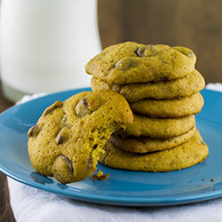 Pumpkin Chocolate Chip Cookies
