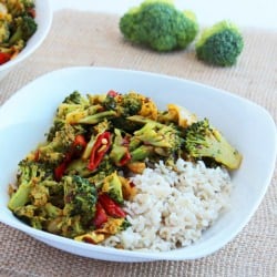 Spicy Broccoli Curry