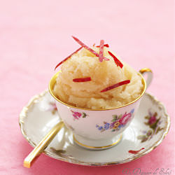 Apple and Rose Sorbet