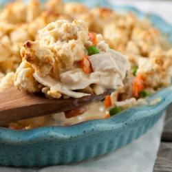 Chicken Pot Pie Crumble