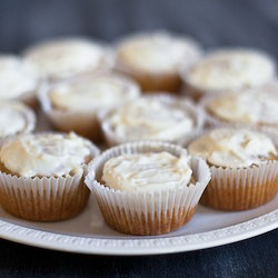 Spiced Parsnip Cupcakes
