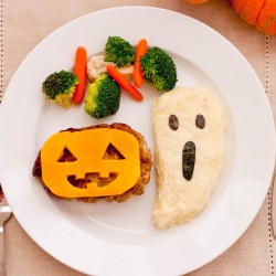 Halloween Cheeseburger