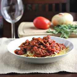 Spaghetti Meat Sauce