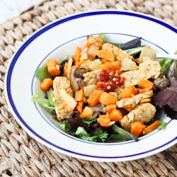 Tempeh Butternut Squash Bake