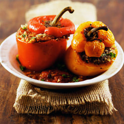 Lamb Stuffed Peppers
